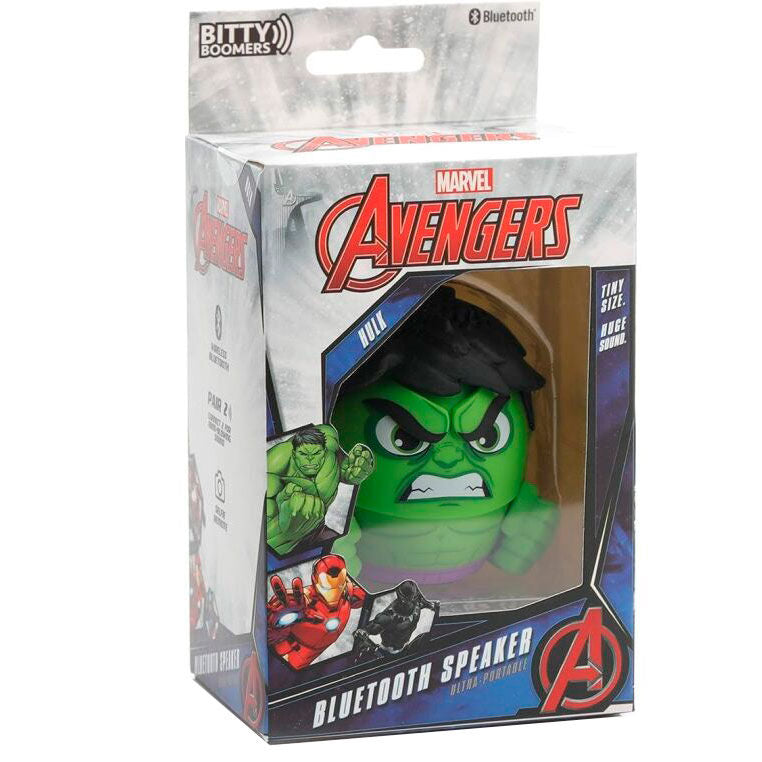 Mini Altavoz Bluetooth Bitty Boomers Hulk Marvel