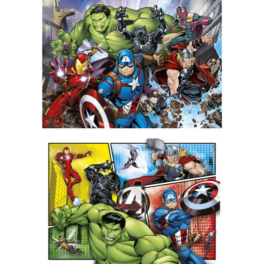 Puzzle Vengadores Avengers Marvel 2x60pzs
