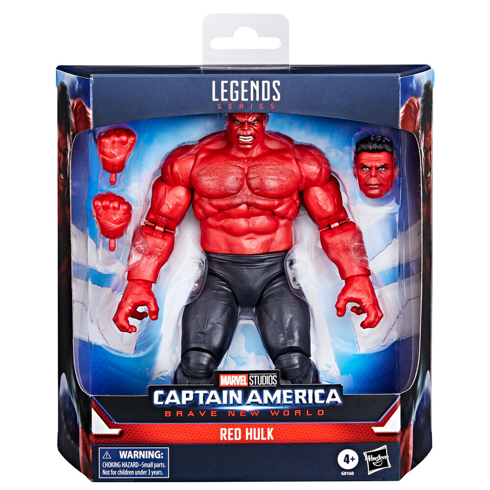 Figura Red Hulk Brave New World Capitan America Marvel 15cm